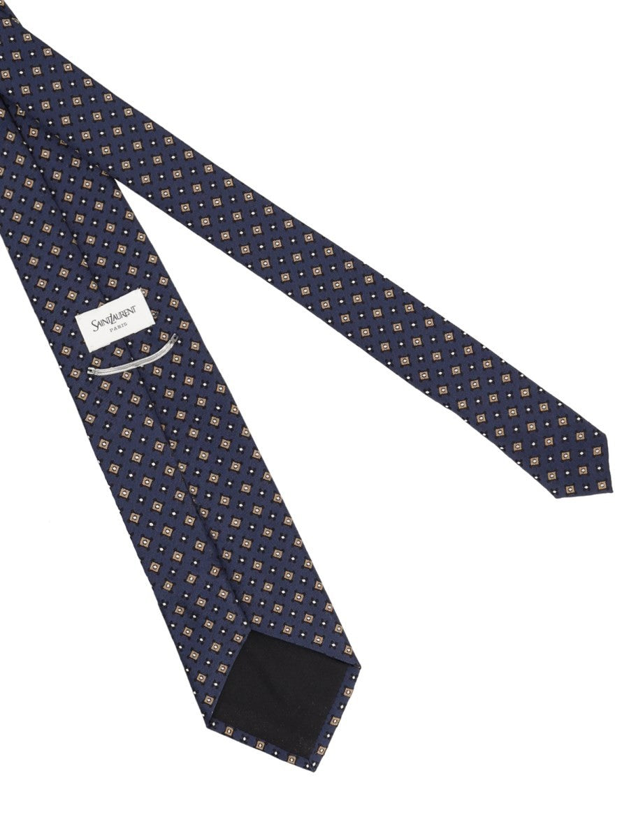 Cravatta In Jacquard Di Seta 3