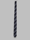 Cravatta Jacquard a Righe Diagonali