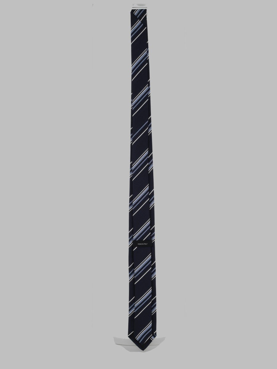 Cravatta Jacquard a Righe Diagonali 2