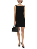 CREPE AND SATIN DRESS 2