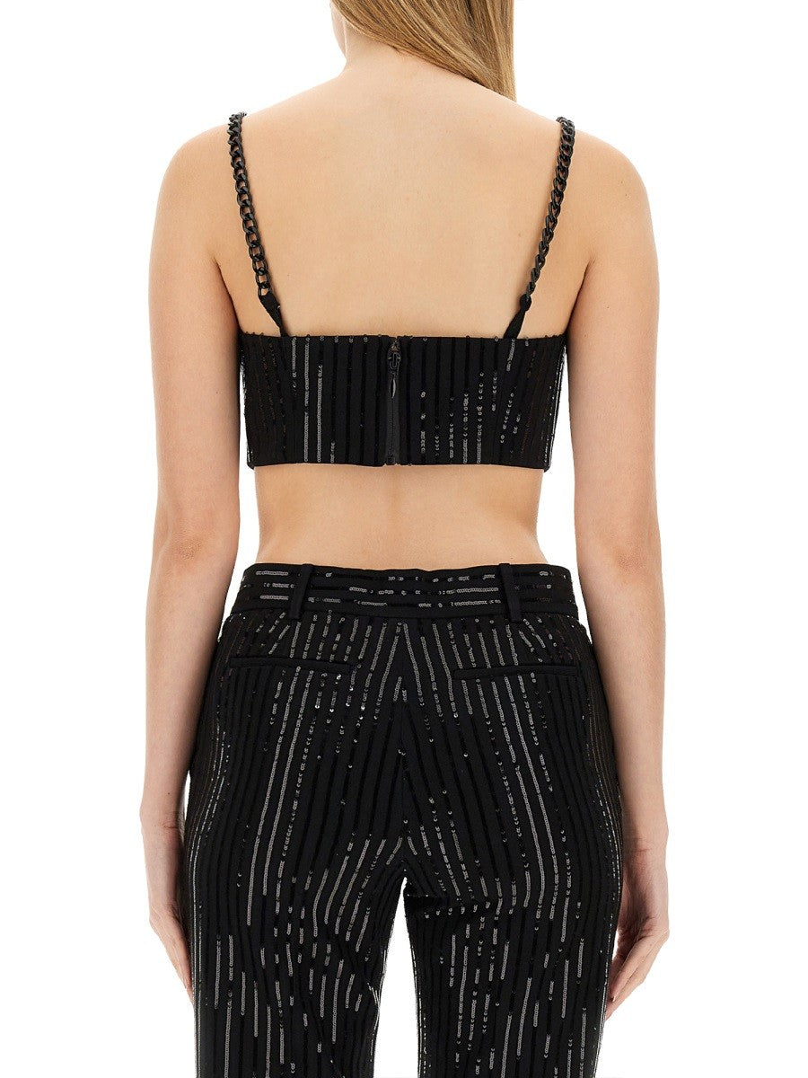 CREPE BUSTIER TOP 3
