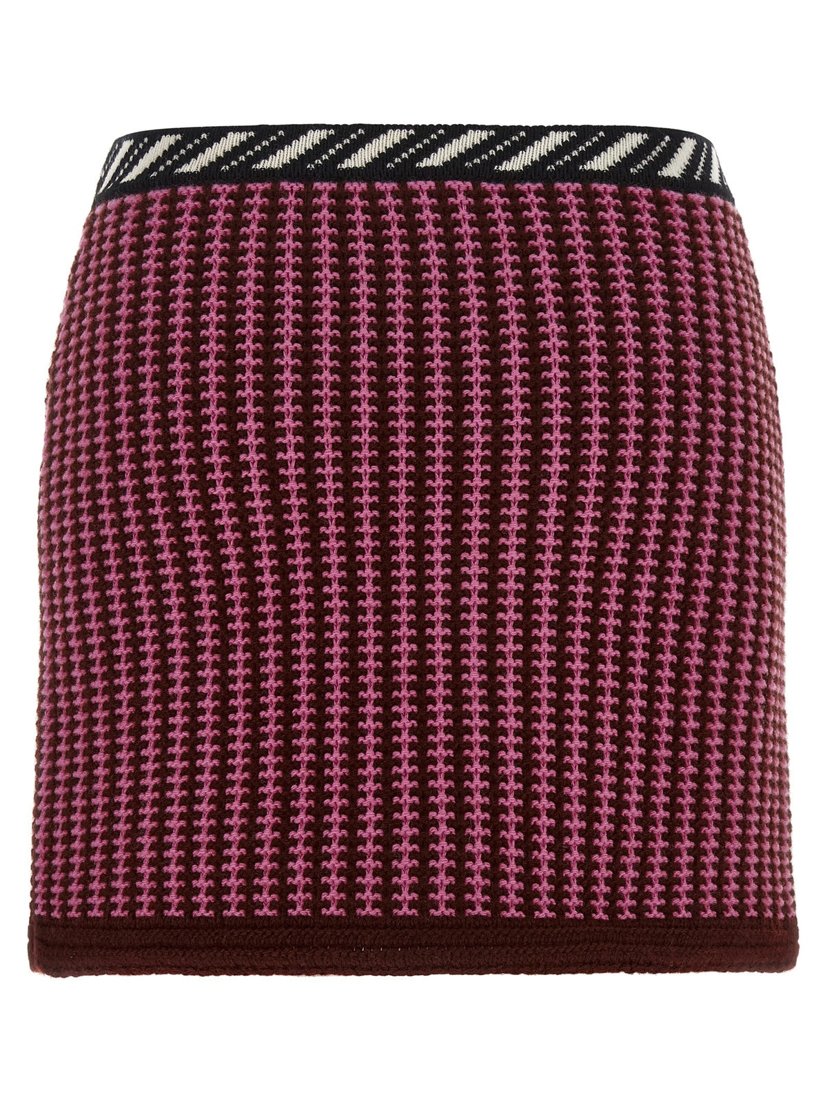 Crochet knit skirt 2