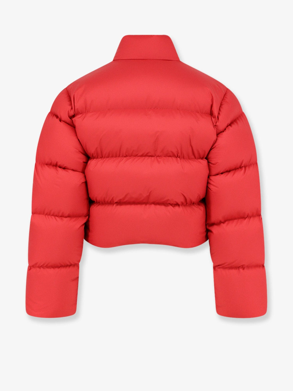 Crop Fit down jacket with iconic crest 2