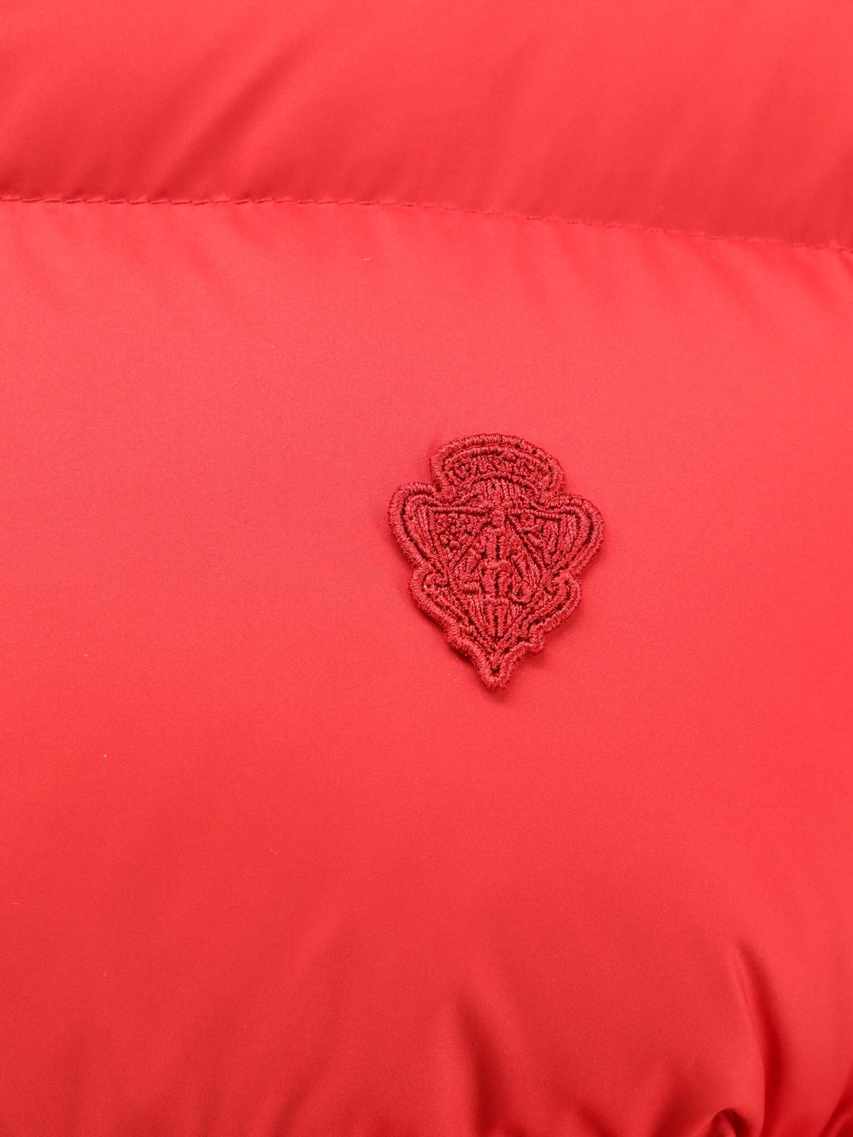 Crop Fit down jacket with iconic crest 3