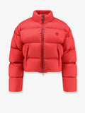 Crop Fit down jacket with iconic crest