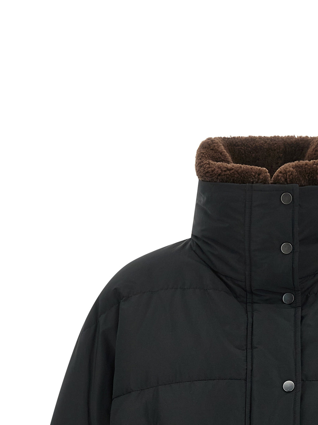 Down Jacket with Shearling collar 3