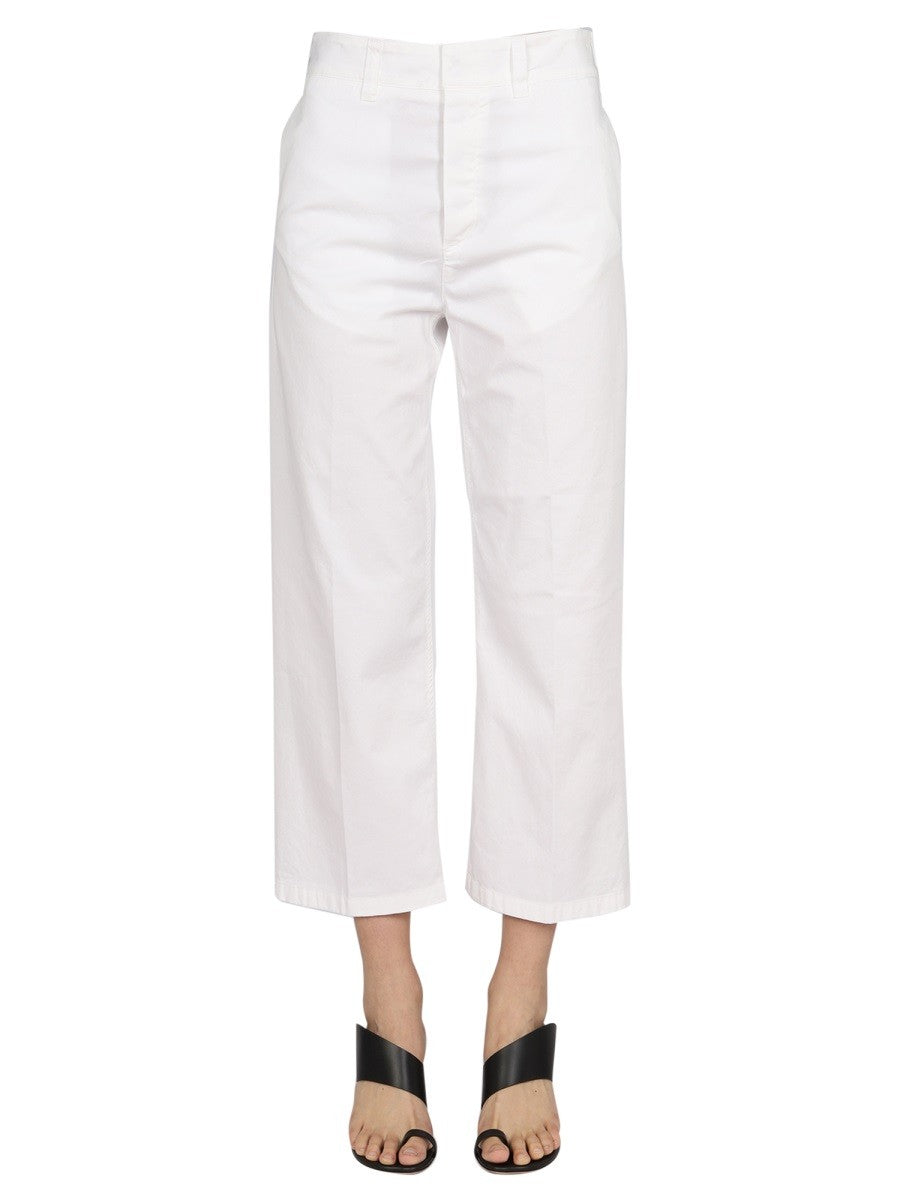 CROPPED FIT JEANS