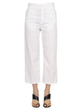 CROPPED FIT JEANS