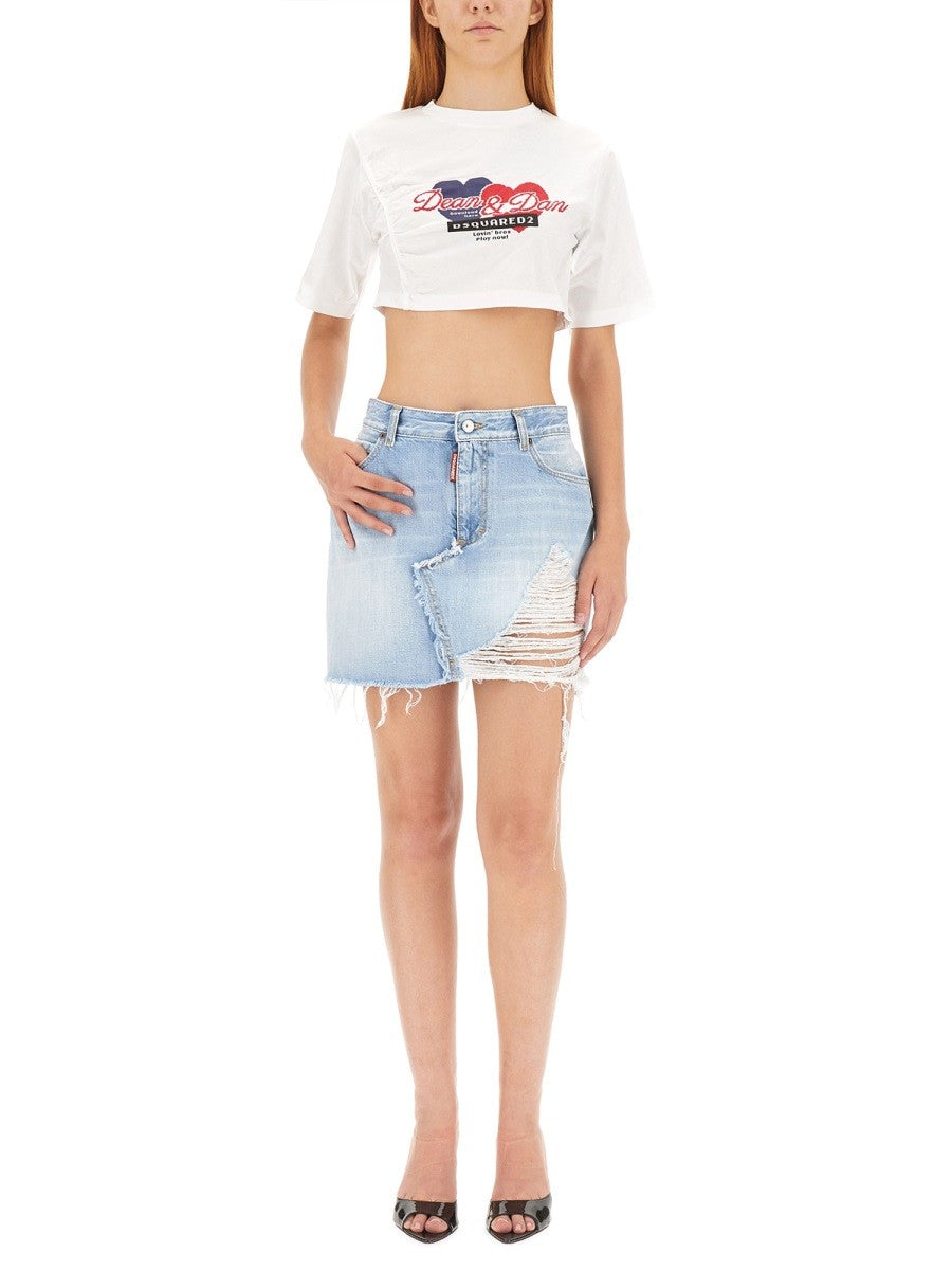 CROPPED FIT T-SHIRT 2