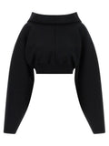 Cropped hoodie