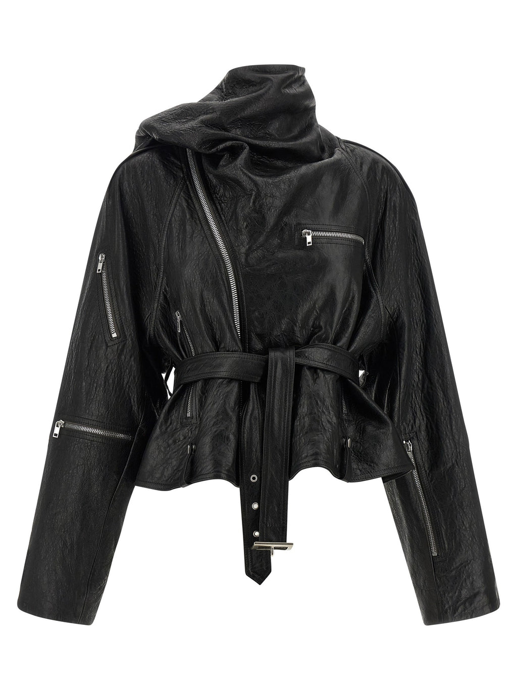 'Cropped Scarf Flight' jacket 2