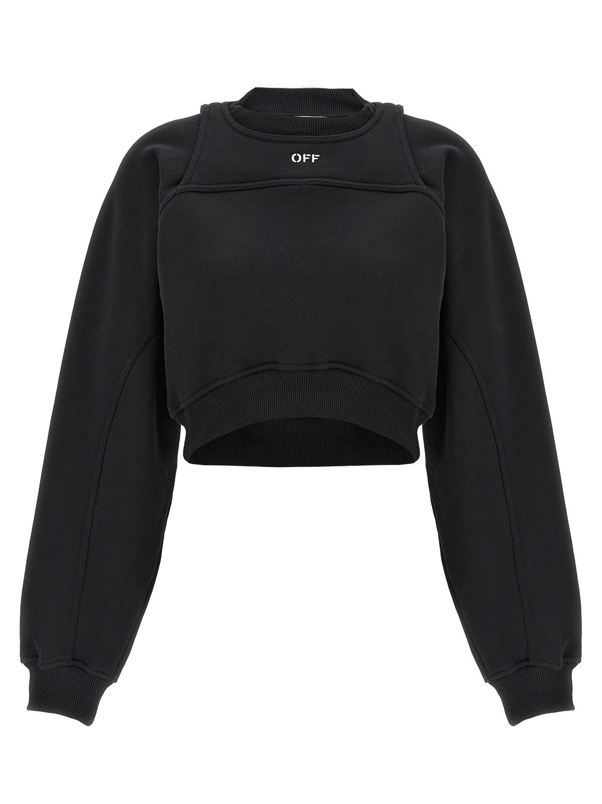 Cropped sweatshirt