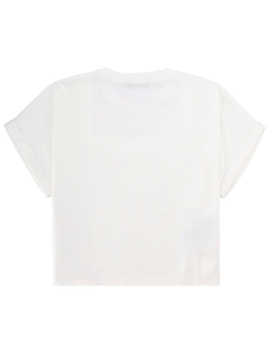 CROPPED T-SHIRT WITH LOGO 2