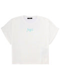 CROPPED T-SHIRT WITH LOGO