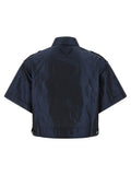 Cropped taffeta shirt 2