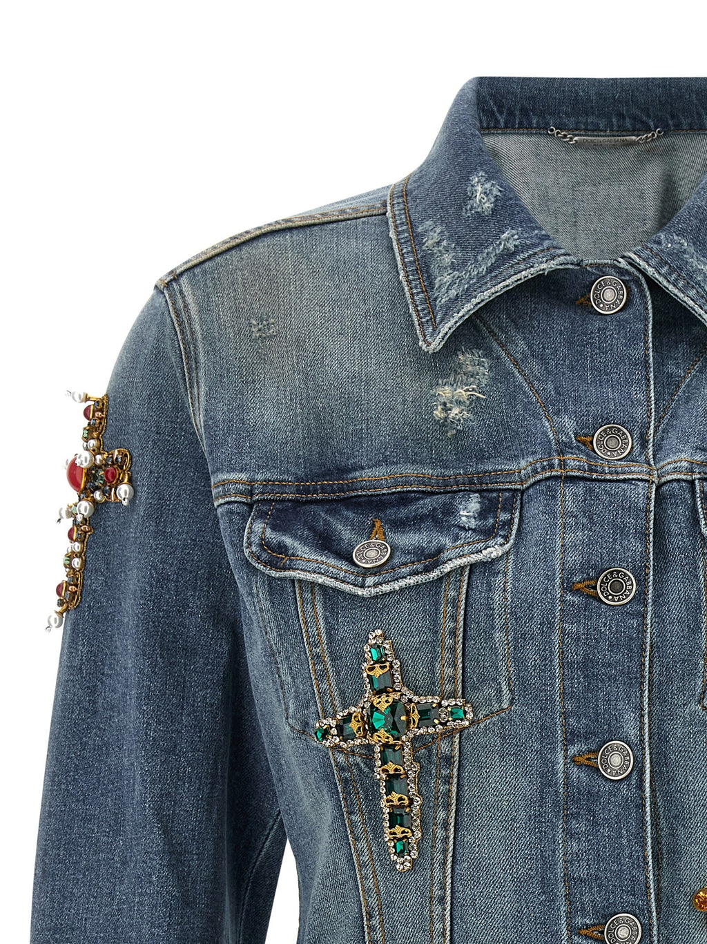 Cross denim jacket 3