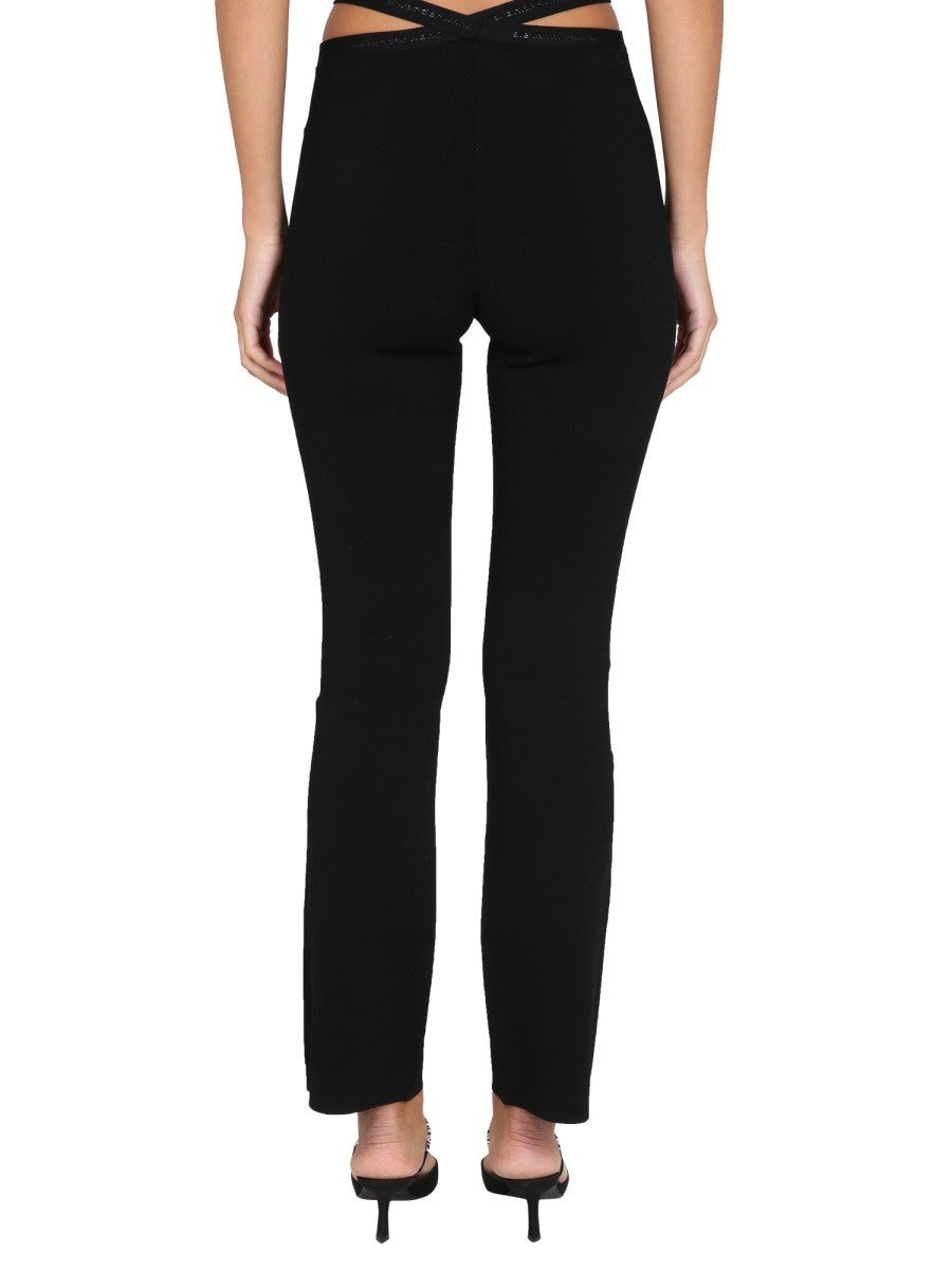 CROSS LEGGINGS WITH LOGO 4