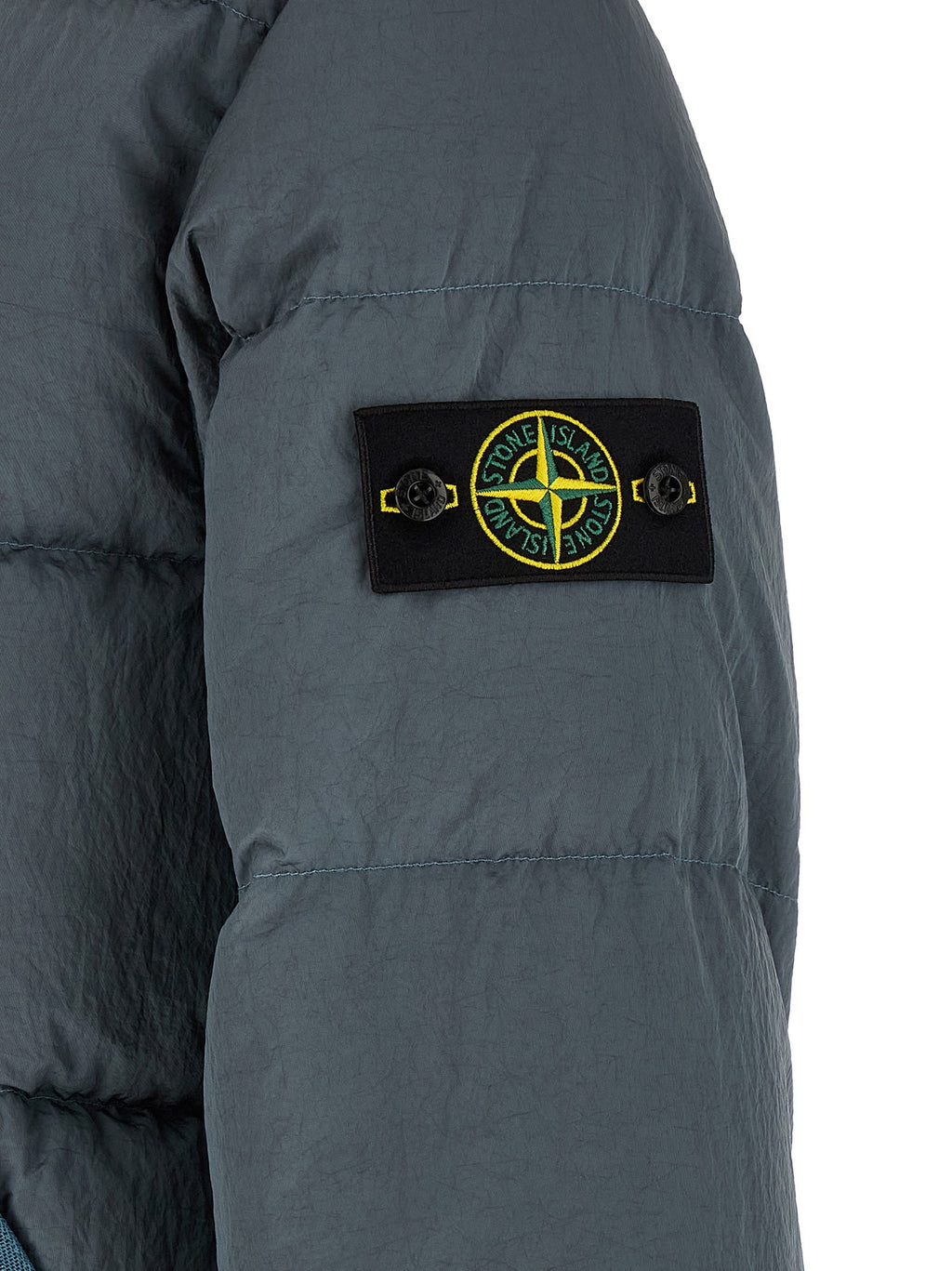 Crumpled effect down jacket 5