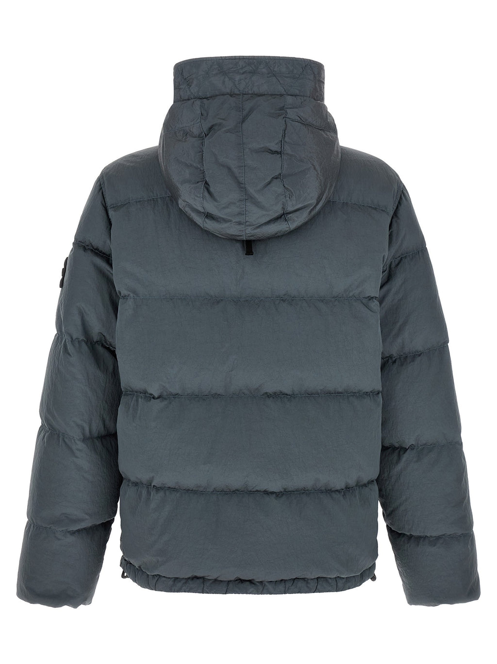 Crumpled effect down jacket 2