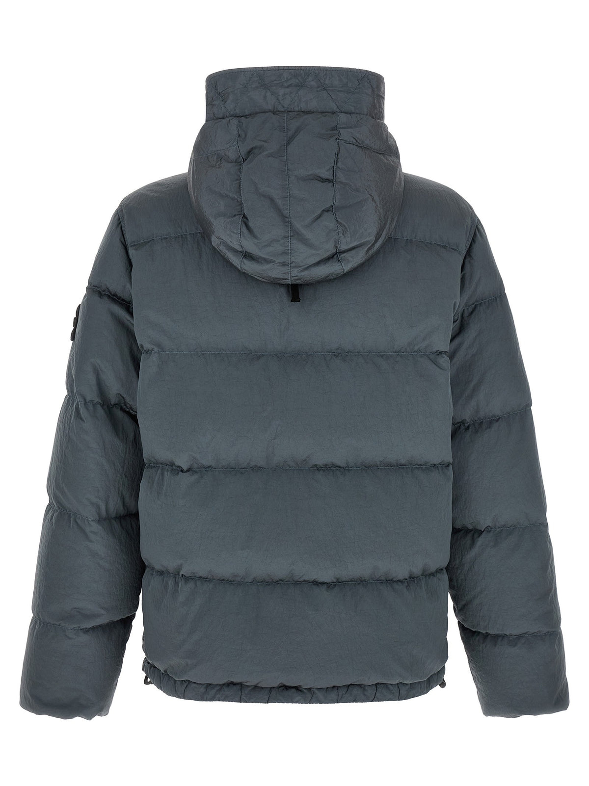 Crumpled effect down jacket 2