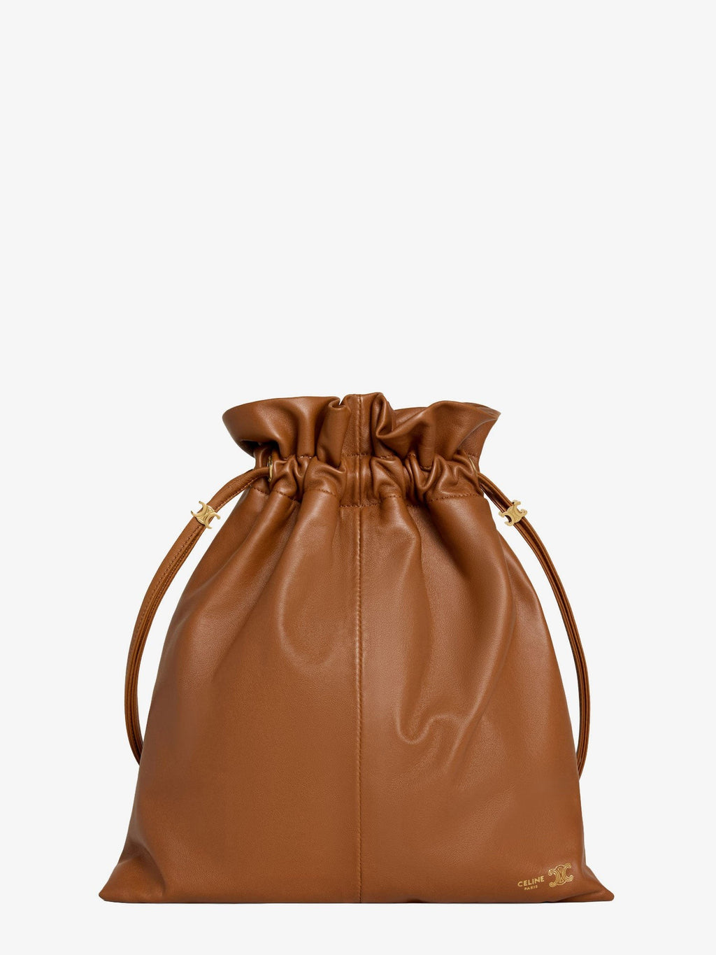 Crystal leather crossbody bag