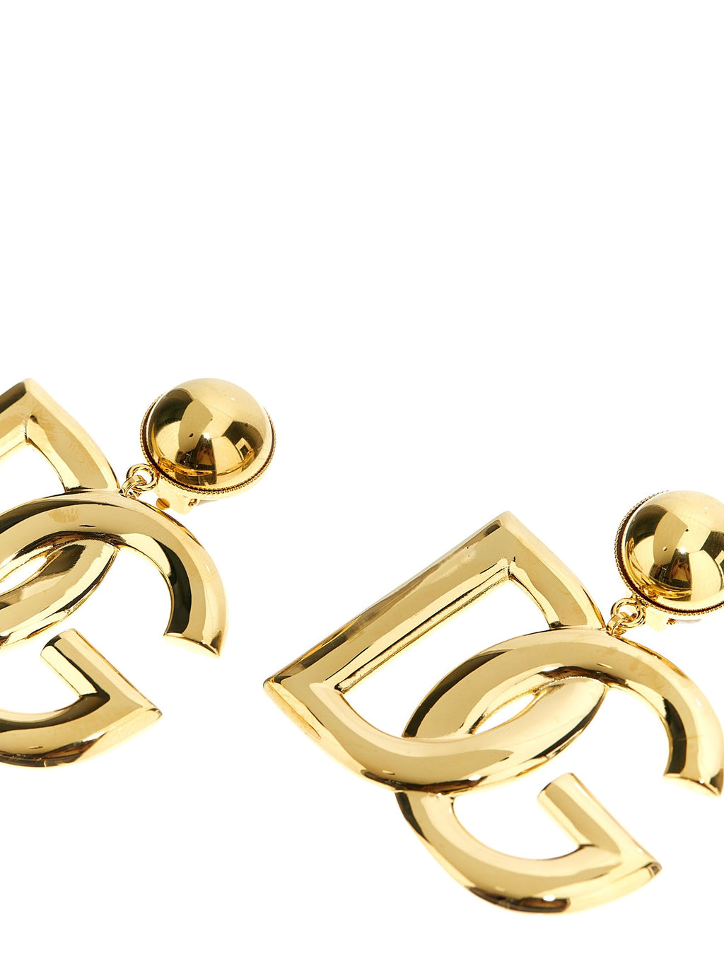 Crystal logo earrings 3