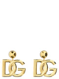 Crystal logo earrings