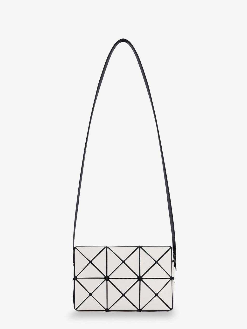 Cuboid shoulder bag with geometric pattern 2