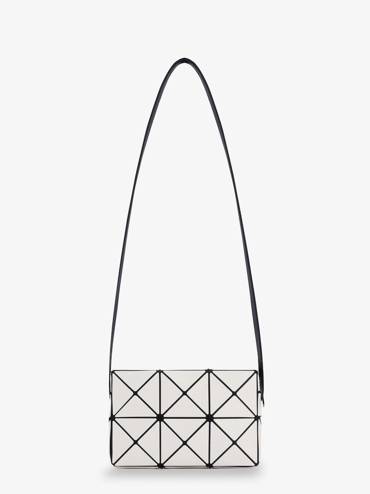 Cuboid shoulder bag with geometric pattern 2