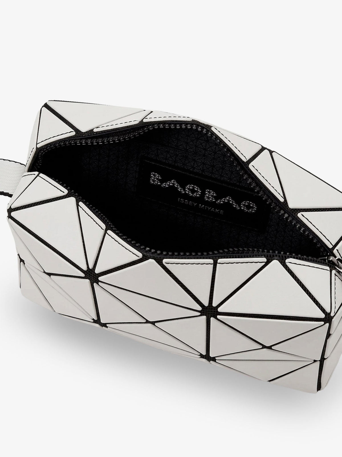 Cuboid shoulder bag with geometric pattern 3
