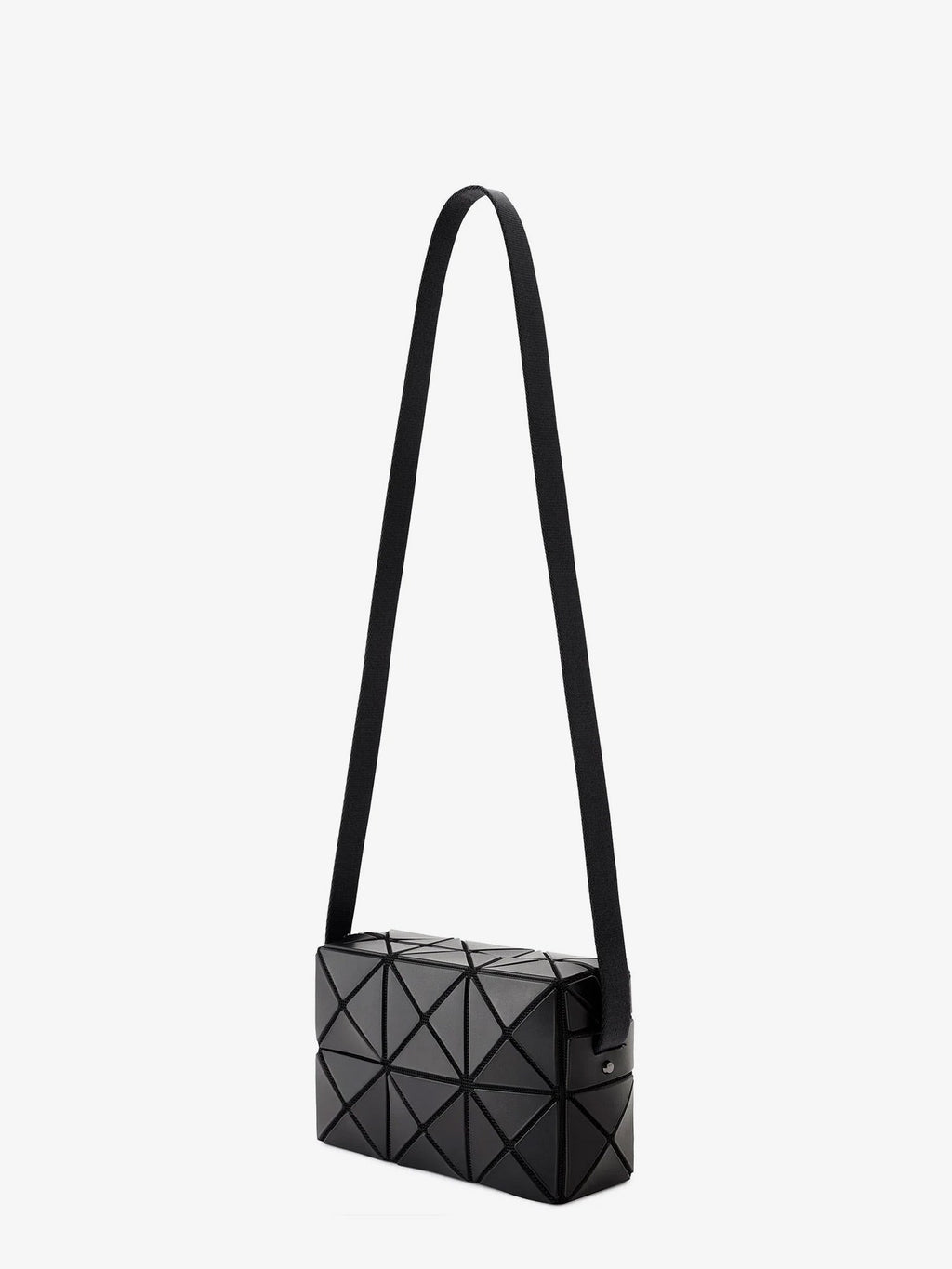 Cuboid shoulder bag with geometric pattern 3