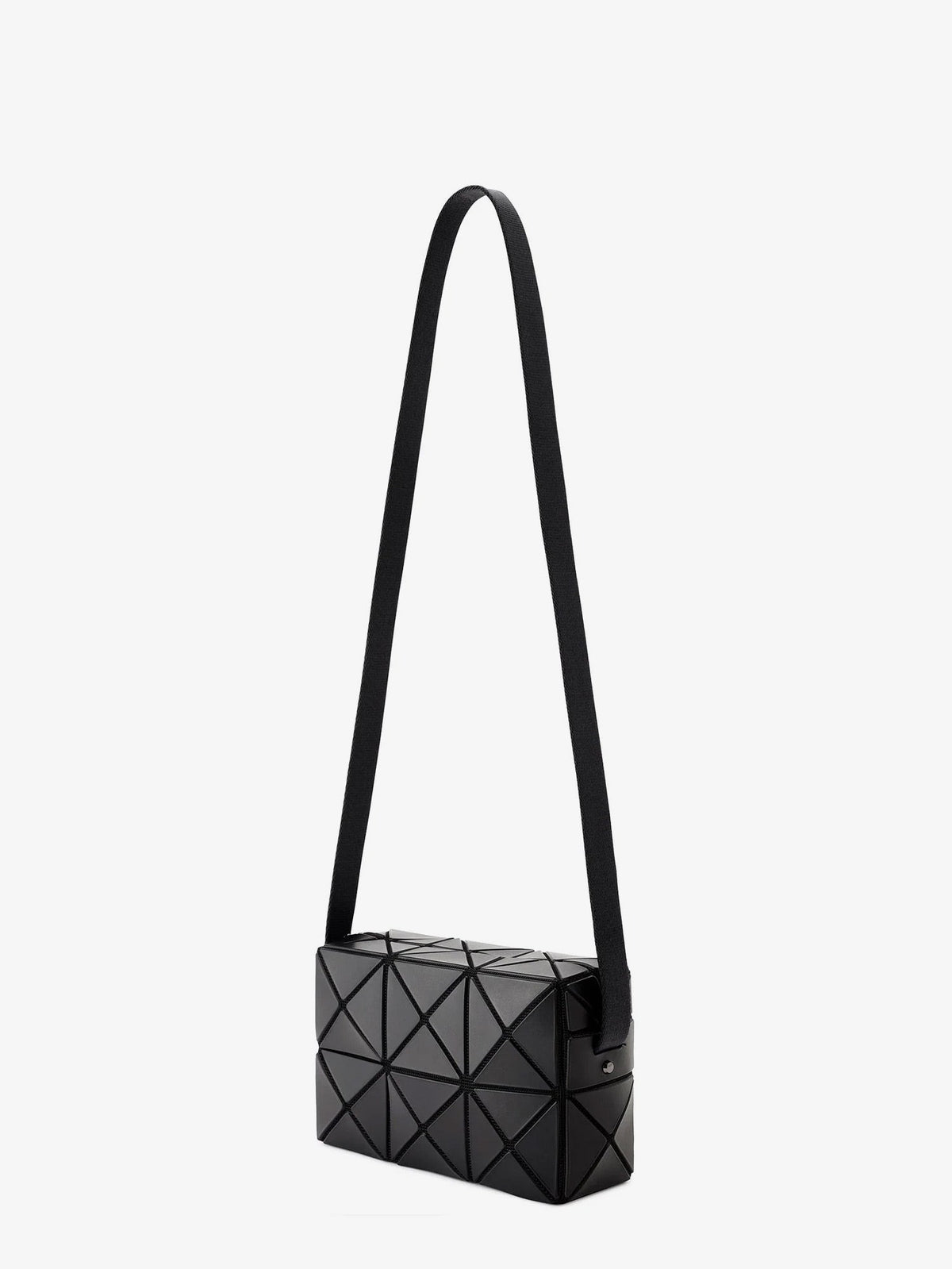 Cuboid shoulder bag with geometric pattern 3