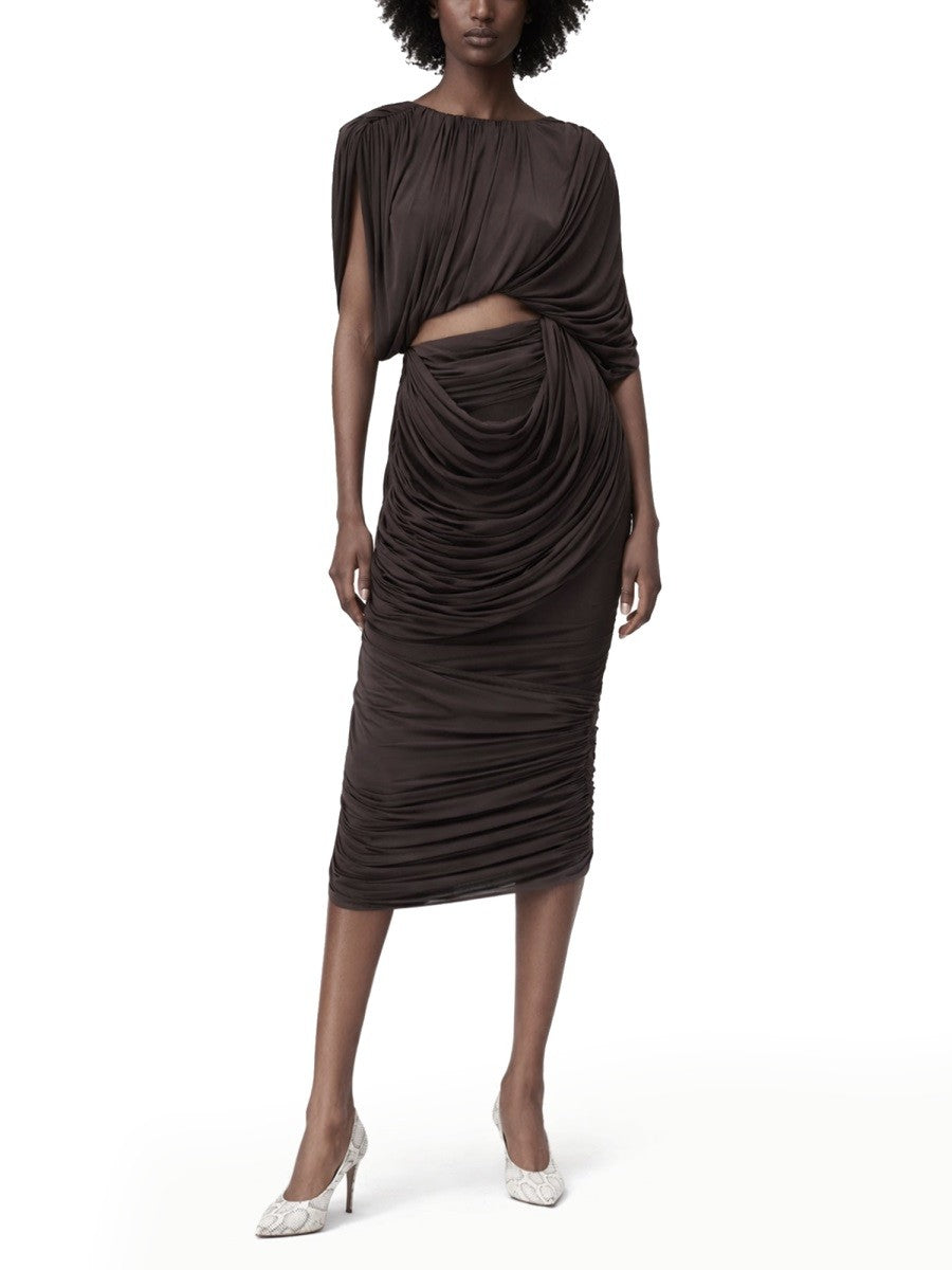 CUPRO MIDI SKIRT 2