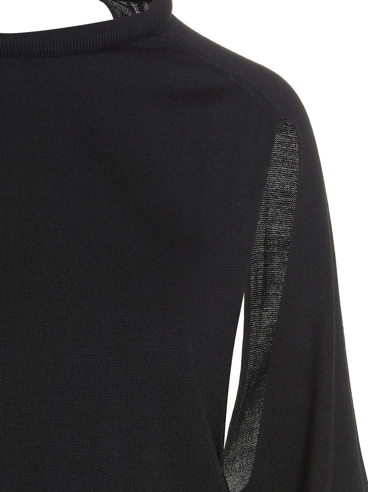 Cut out insert top sweater 3