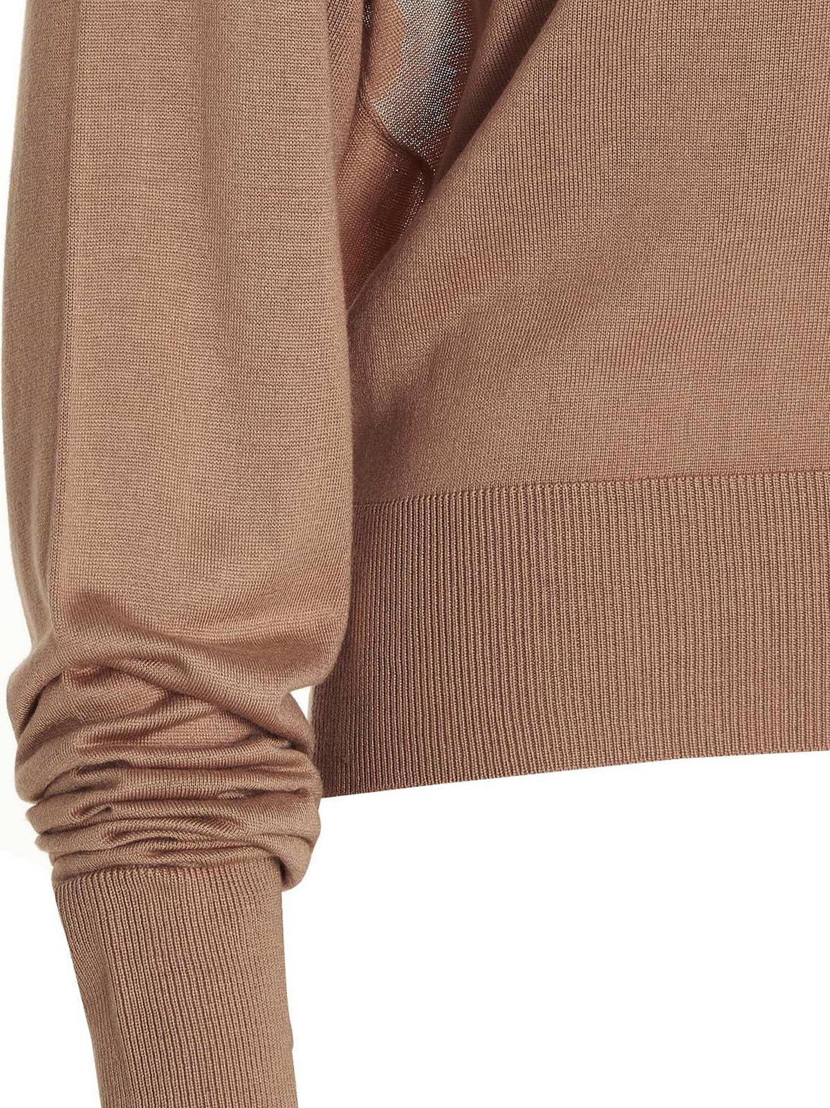 Cut out insert top sweater 4