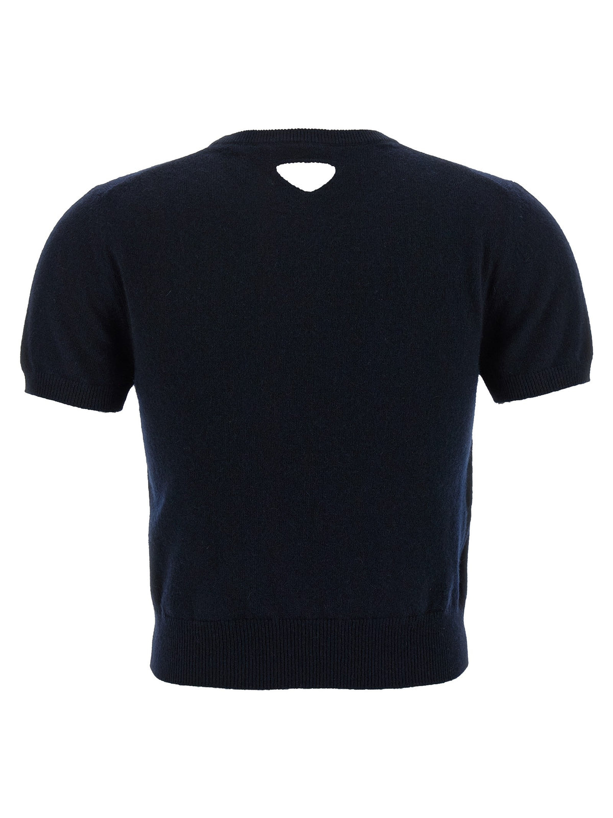 Cut-out logo sweater 2