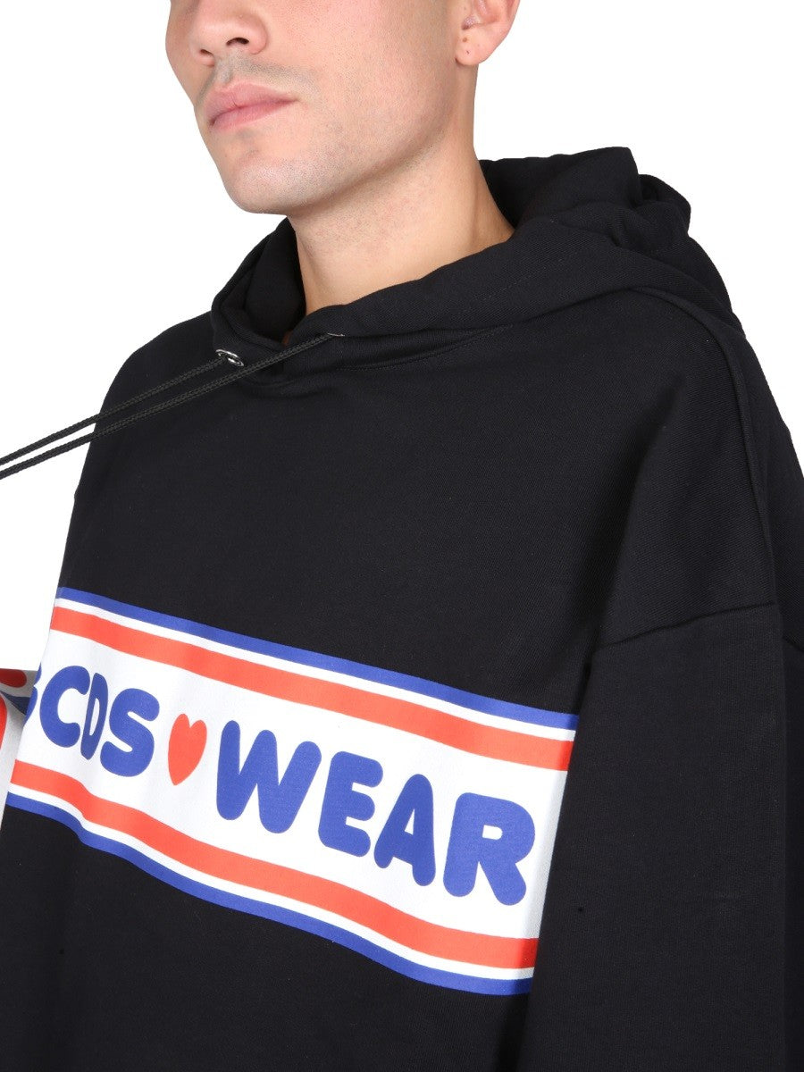 "CUTE TAPE" LOGO SWEATSHIRT 2