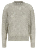 'Dazzling Abstract Leaf' sweater