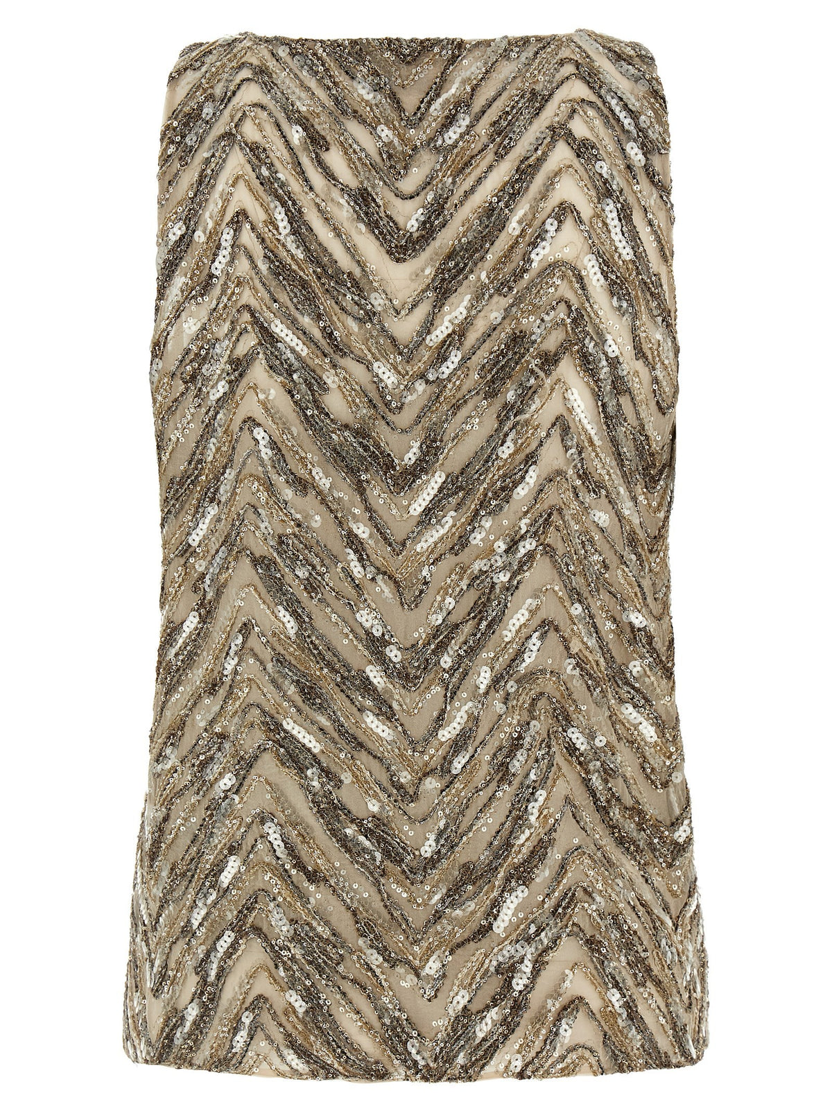 'Dazzling Chevron Embroidery' top 2