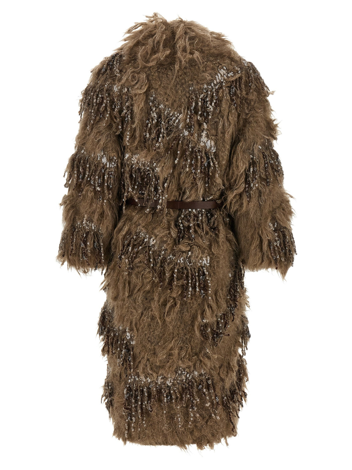 'Dazzling Moss Embroidery' cardigan 2