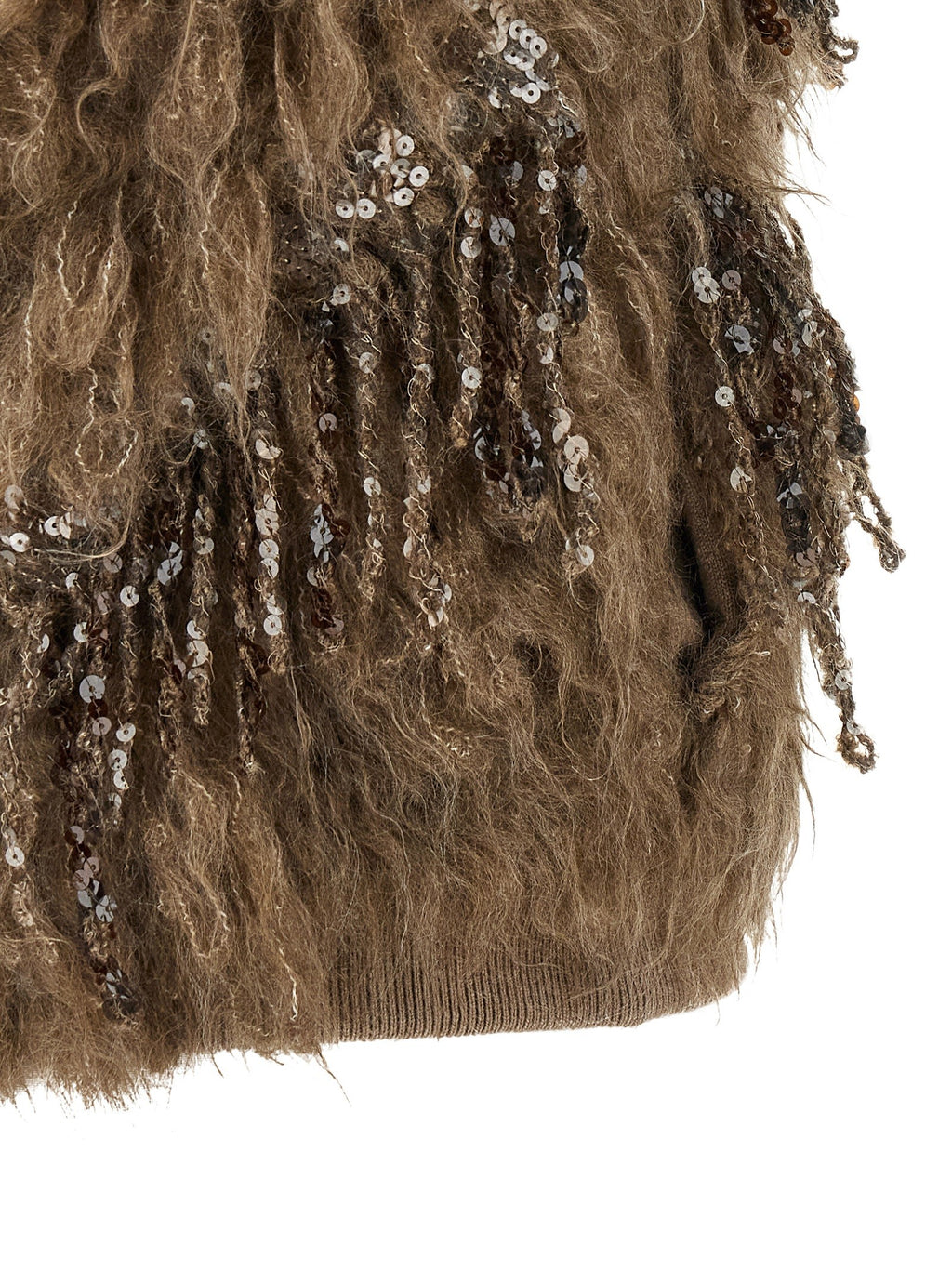 'Dazzling Moss Embroidery' vest 4