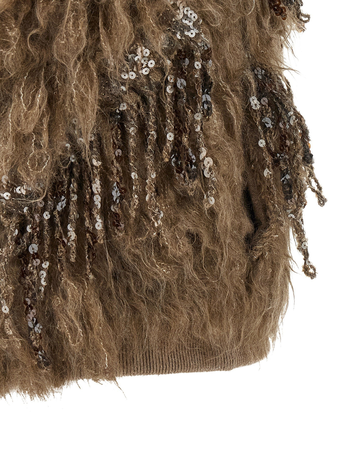 'Dazzling Moss Embroidery' vest 4
