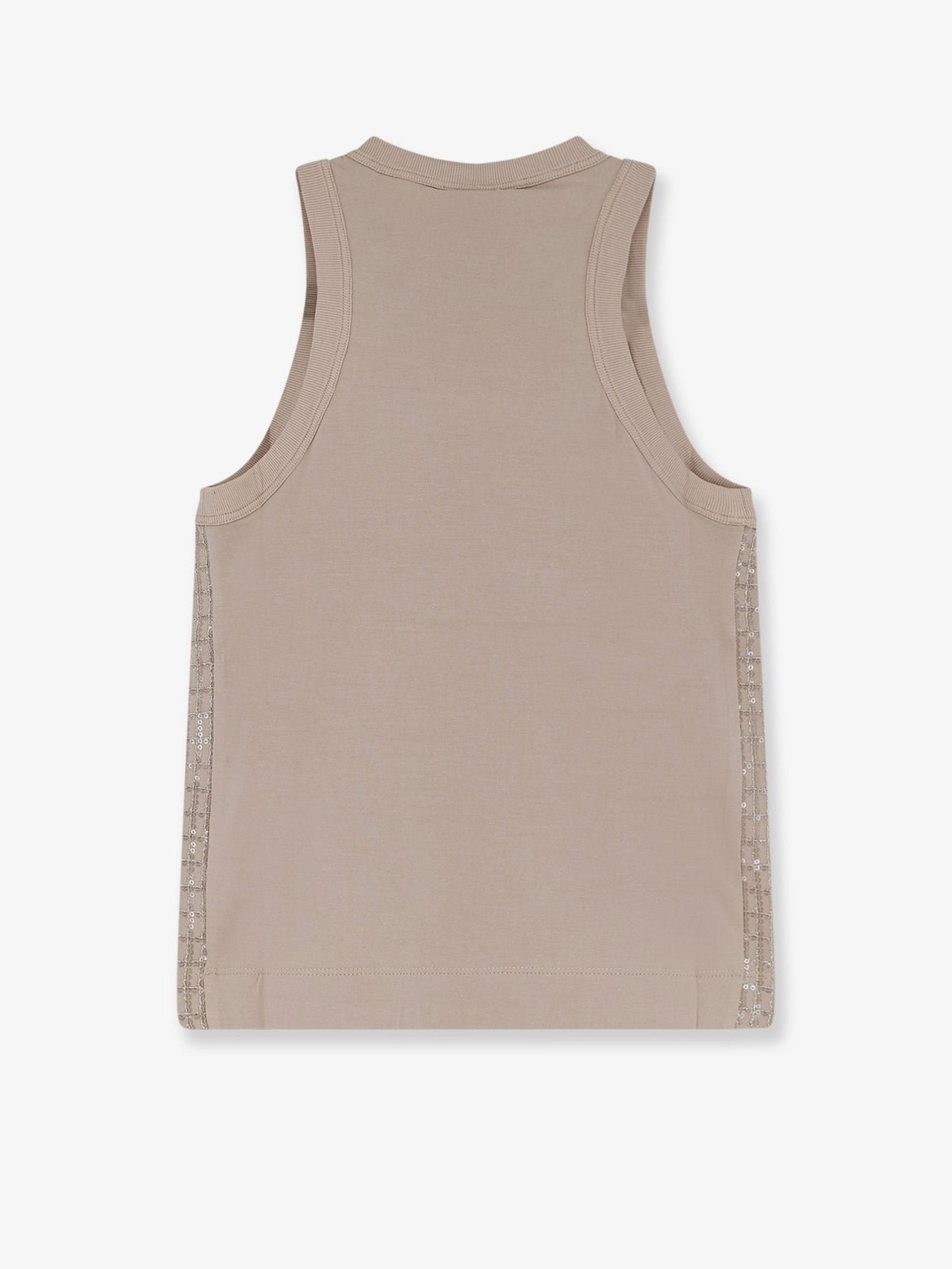 Dazzling pattern jersey tank top 2