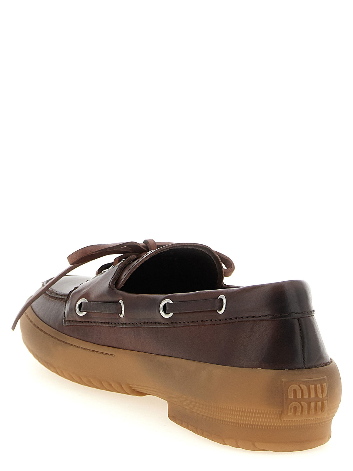 'Deck' leather loafers 3