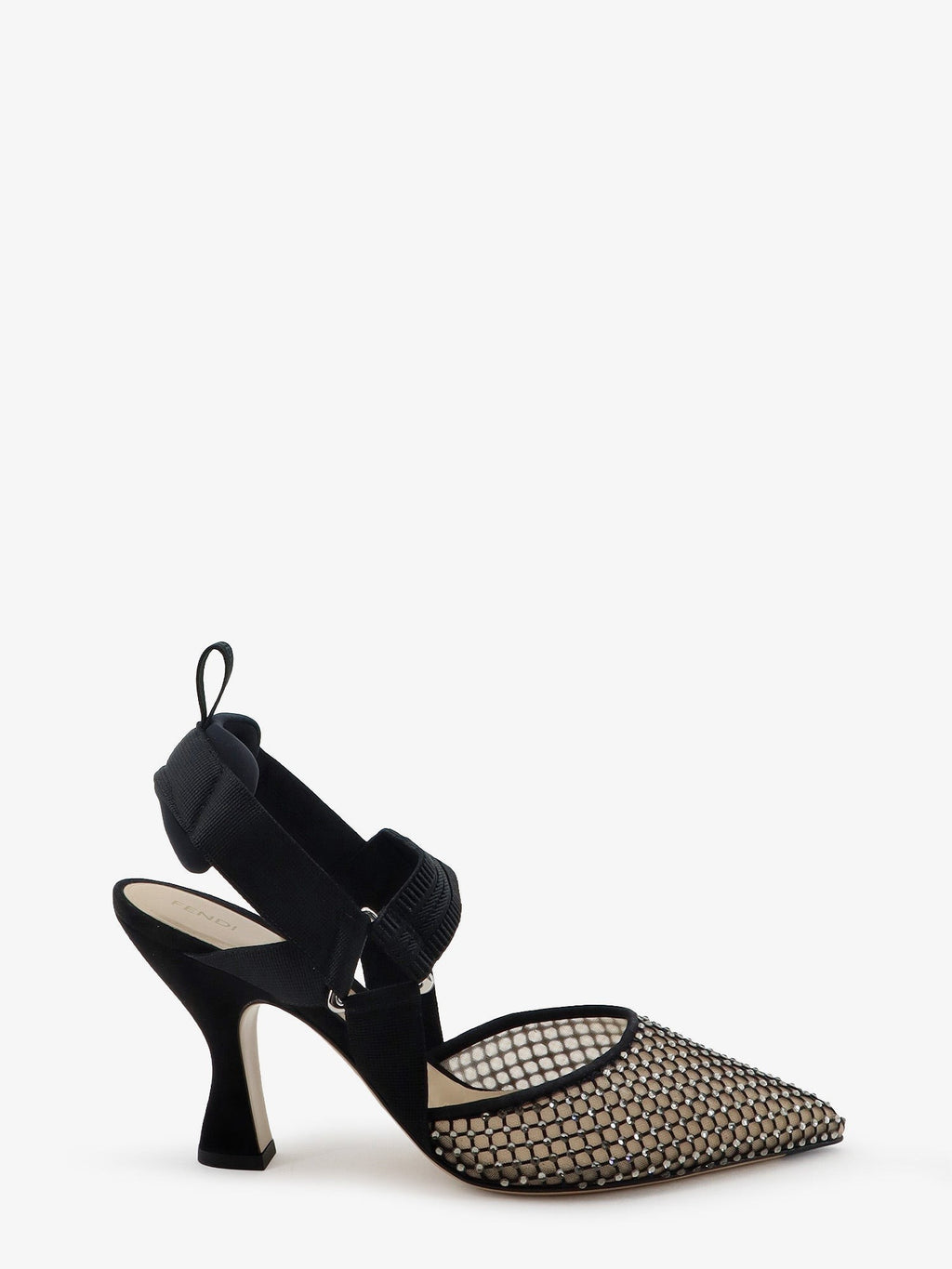 Décolleté Colibrì in mesh e suede