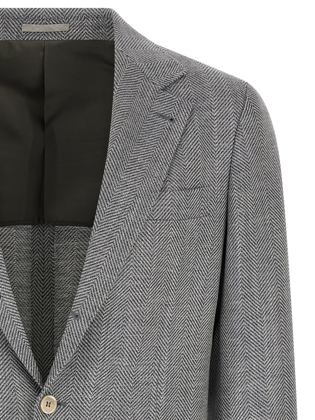 Deconstructed single-breasted blazer 3