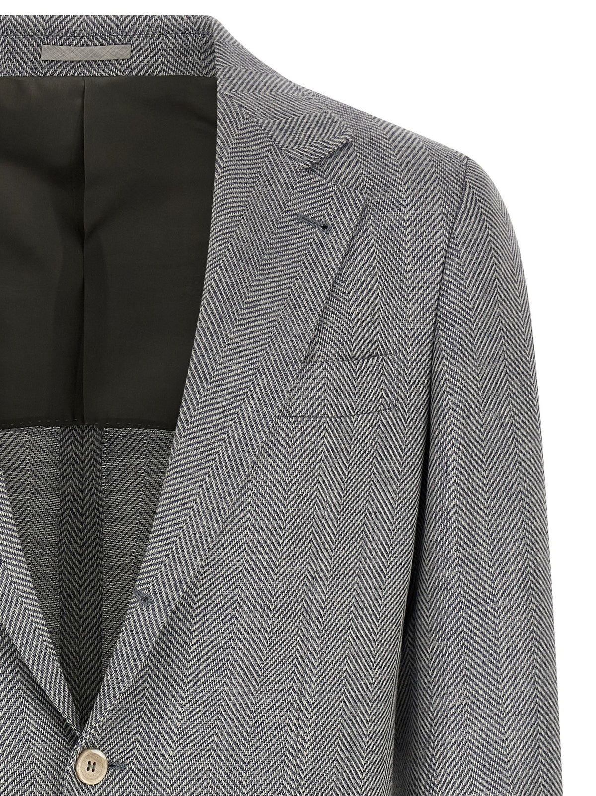 Deconstructed single-breasted blazer 3