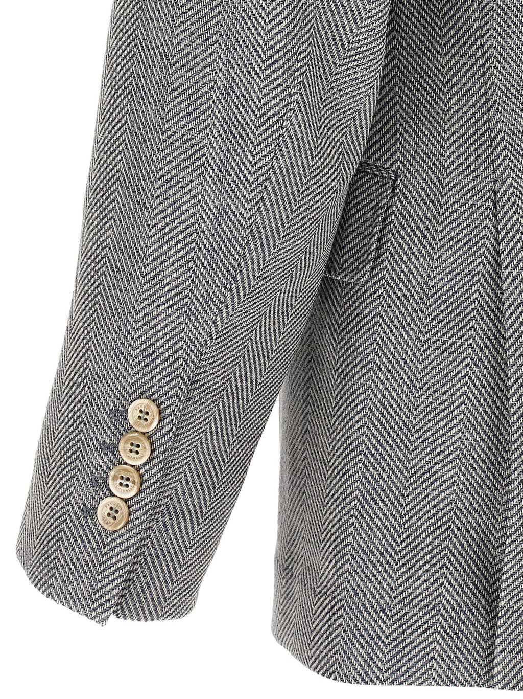 Deconstructed single-breasted blazer 4