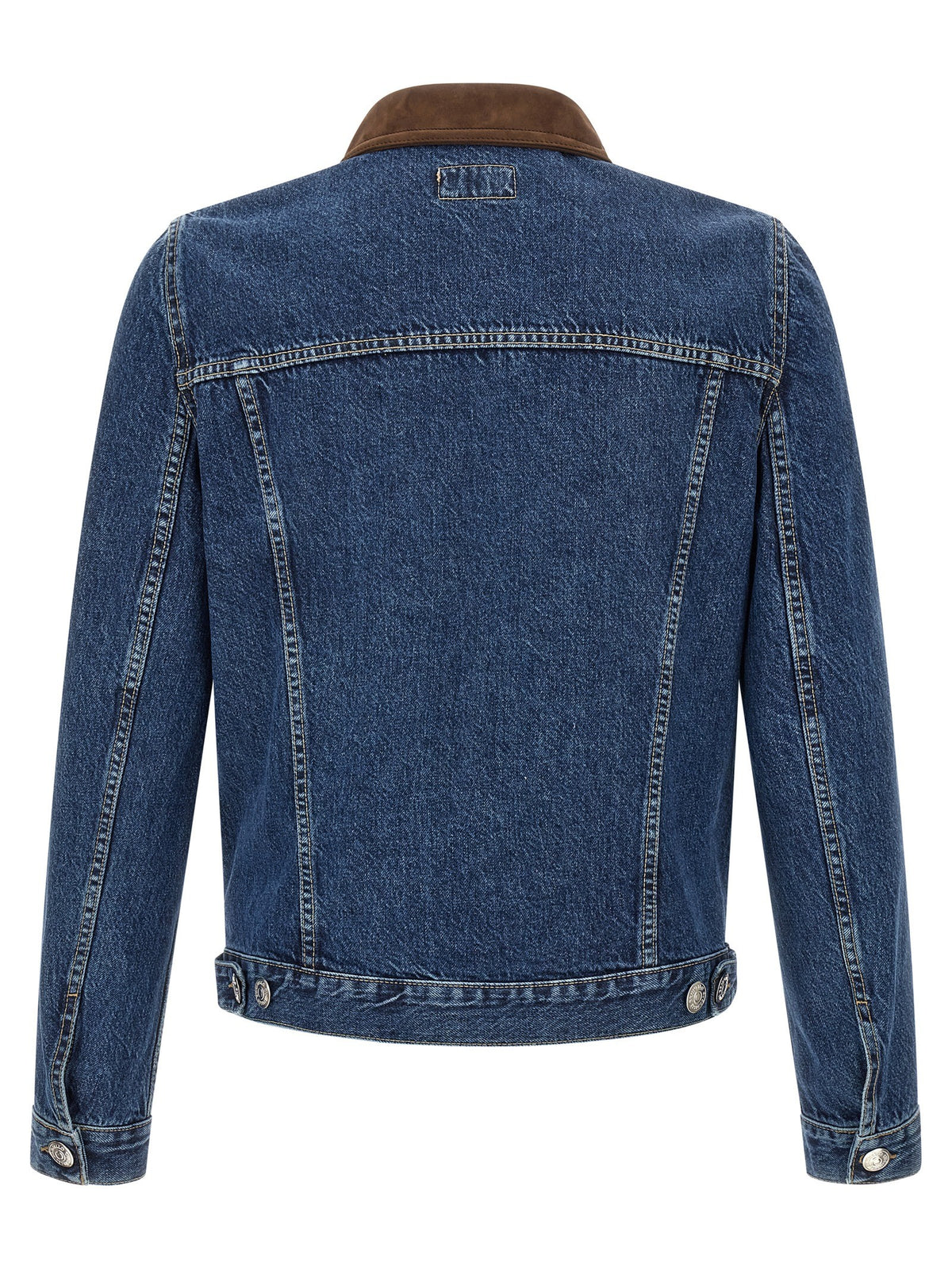 Denim and suede jacket 2