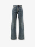 Denim blue jeans with all-over Dior Oblique motif